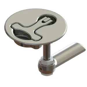 Taco Marine F16-3000 - TACO Latch-tite™ Lifting Handle - 3 Round - Stainless Steel