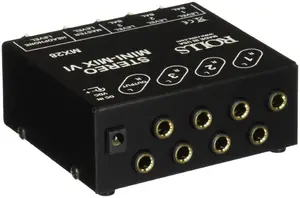Rolls 0133-0059 - Mini-Mix Vi 3 Ch Stereo Mixer