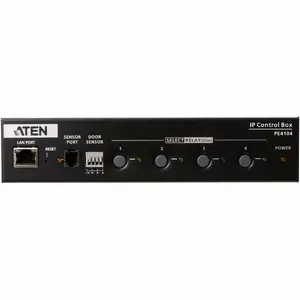 Aten Technologies PE4104A - 4 OUTLET IPDU CONTROL BOX 100-120V REBOOTER
