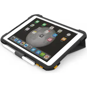 Higher Ground PRTXFOLIO6 - PROTEX FOLIO FOR IPAD 5TH AND 6TH GEN IN BLACK. SILICONE X-STRAP F