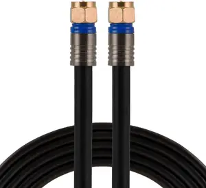 Miscellaneous 33732 - RG6 Coaxial Cable 15ft With F-type Connectors