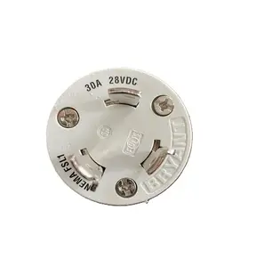 Hubbell HBL328DCPW - 30A 28V DC Locking Connector