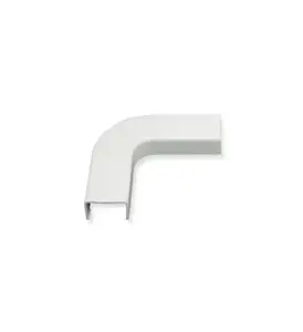 Cablesys ICC-ICRW33FEWH - FLAT ELBOW, 1 1/4in, WH