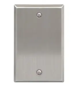 Cablesys ICC-IC630EBSSS - FACEPLATE 1 GANG BLANK STANLESS STEEL