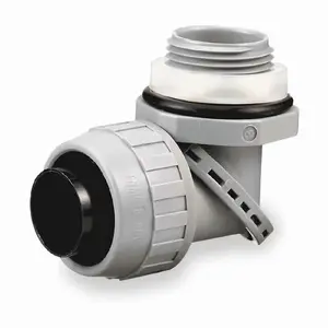 Hubbell PS0389NGY - SWIVEL MALE L/T CONN, 3/8, NM, GY