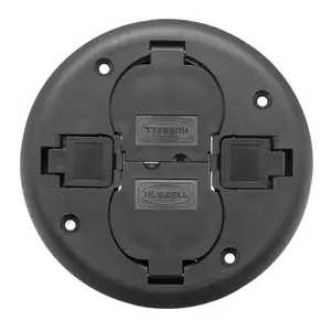 Hubbell PT2X2CBL - FRPT, 2X2, REP CVR, BK
