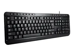 Adesso AKB-132PB - AKB-132 - MULTIMEDIA DESKTOP KEYBOARD (PS/2)