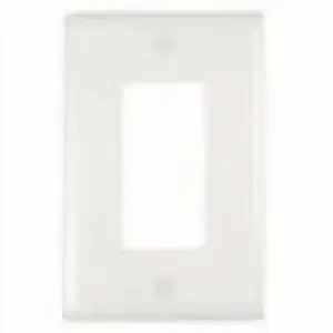 Onq 0108-0995 - 1 Gang Jumbo Decorator Wall Plate, White