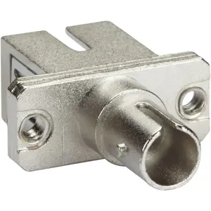 Black Box Corporation FOT113-R2 - FIBER OPTIC ADAPTER - SINGLEMODE/MULTIMODE, SIMPLEX, CERAMIC SLEEVE, METAL HOUSI