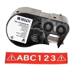 BRADY-M4C-1000-595-RD-WT