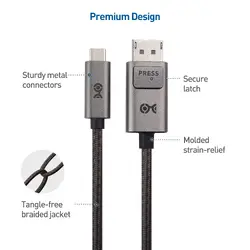 CABLE MATTERS-201336-GRY-1.8M