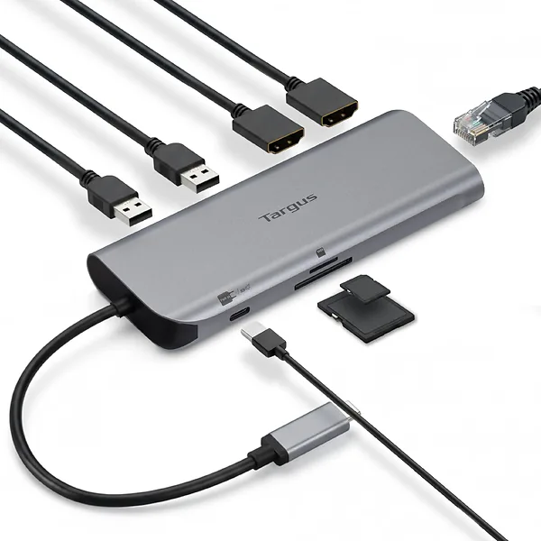 DOCK403GL - Targus USB-C ALT. MODE DUAL HDMI 4K MOBILE DOCK WITH ...