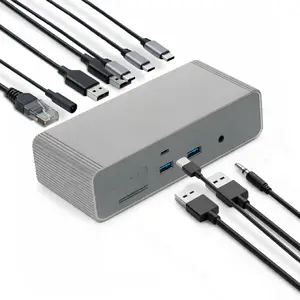 Targus DOCK230USZ - THUNDERBOLT5 TRIPLE VIDEO 8K DOCKING STATION WITH 140W EPR
