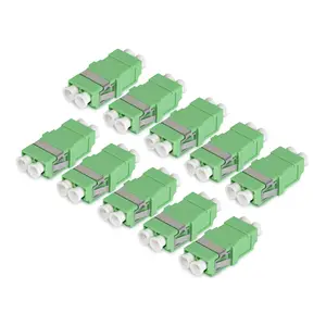 Startech DUPLEXLCAPCNOF - 10 PACK OF SINGLE MODE OS2 LC TO LC COUPLERS IN SC FOOTPRINT IS IDEAL FOR FIBER
