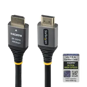 Startech HDMM21V3F - 3ft HDMI 2.1 Cable, 8K 60Hz