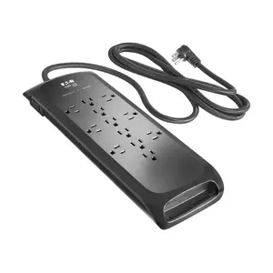 Eaton Tripplite TLP128DB - TRIPP LITE SERIES 12-OUTLET SURGE PROTECTOR - 5-15R OUTLETS, 2100 JOULES, 8 FT.