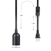 CABLE MATTERS-400047-BLK-15X2