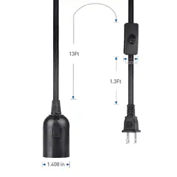 CABLE MATTERS-400047-BLK-15X2