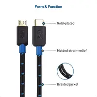 CABLE MATTERS-201003-BLK-0.3M