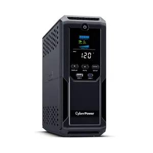 Cyberpower BRG1500AVRLCD2 - UPS - MINI TOWER - LINE-INTERACTIVE - 120 VAC +/- 5% - 900WATT