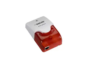 Black Box Corporation EME1SS-005 - SIREN AND STROBE LIGHT - COMBINES A STROBE LIGHT AND A SIREN, LIGHT SOURCE WITH