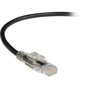 Black Box Corporation C6PC80-BK-07 - CAT6 550-MHZ LOCKABLE SNAGLESS STRANDED ETHERNET PATCH CABLE - UNSHIELDED (UTP),