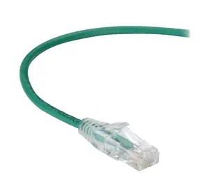 Black Box Corporation C6APC28-GN-01 - BLACK BOX SLIM-NET CAT6A PATCH CABLES FEATURE A LOW-PROFILE DESIGN THAT SAVES SP