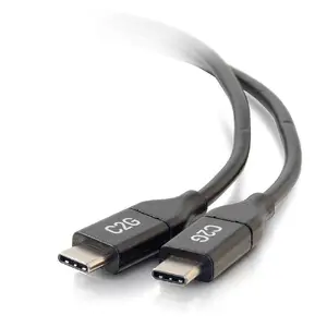 C2g 28828 - 6ft USB Type-C to Type-C Male Cable - 5A Fast Charging