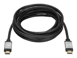 Siig CB-H20U11-S1 - 4K60HZ HIGH SPEED HDMI CABLE - 12FT 4K@60HZ, 18 GBPS (CB-H20U11-S1)