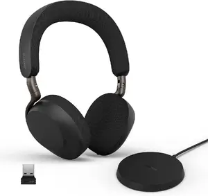 Jabra 37599-989-989 - EVOLVE3 75 UC, LINK390A, BLACK, WLC CHRG
