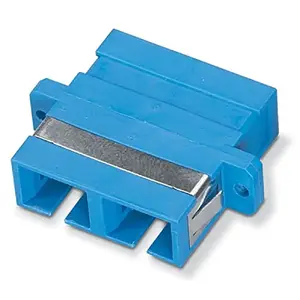 Black Box Corporation FOT118 - FIBER OPTIC COUPLING - MULTIMODE, DUPLEX, BRONZE SLEEVE, PLASTIC FLANGE, RECTANG