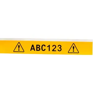Brady M21-500-595-YL - LABEL TAPE - 0.5IN X 21FT - THERMAL TRANSFER - BMP21-LAB, BMP21-PLUS, IDPAL, LAB