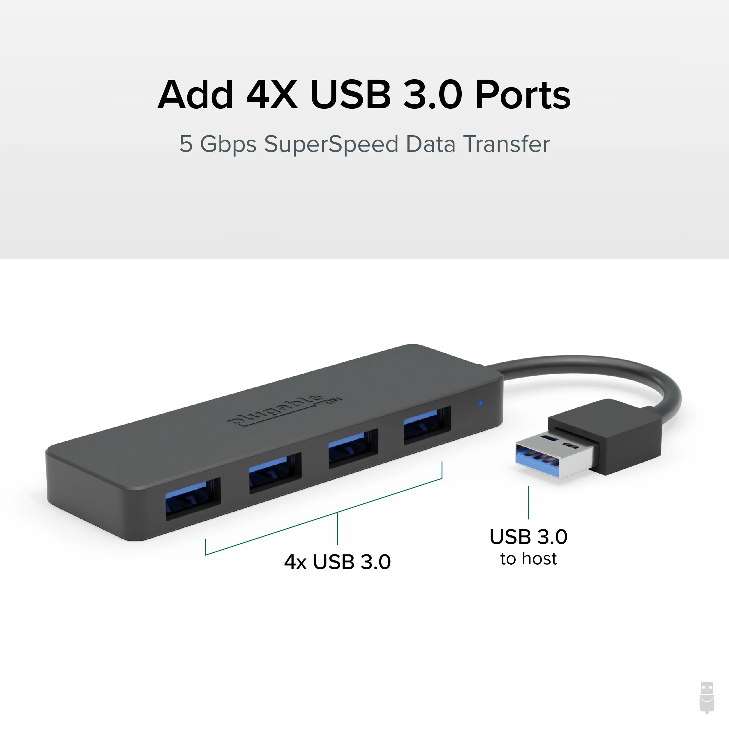 Plugable Technologies-USB3HUB4A