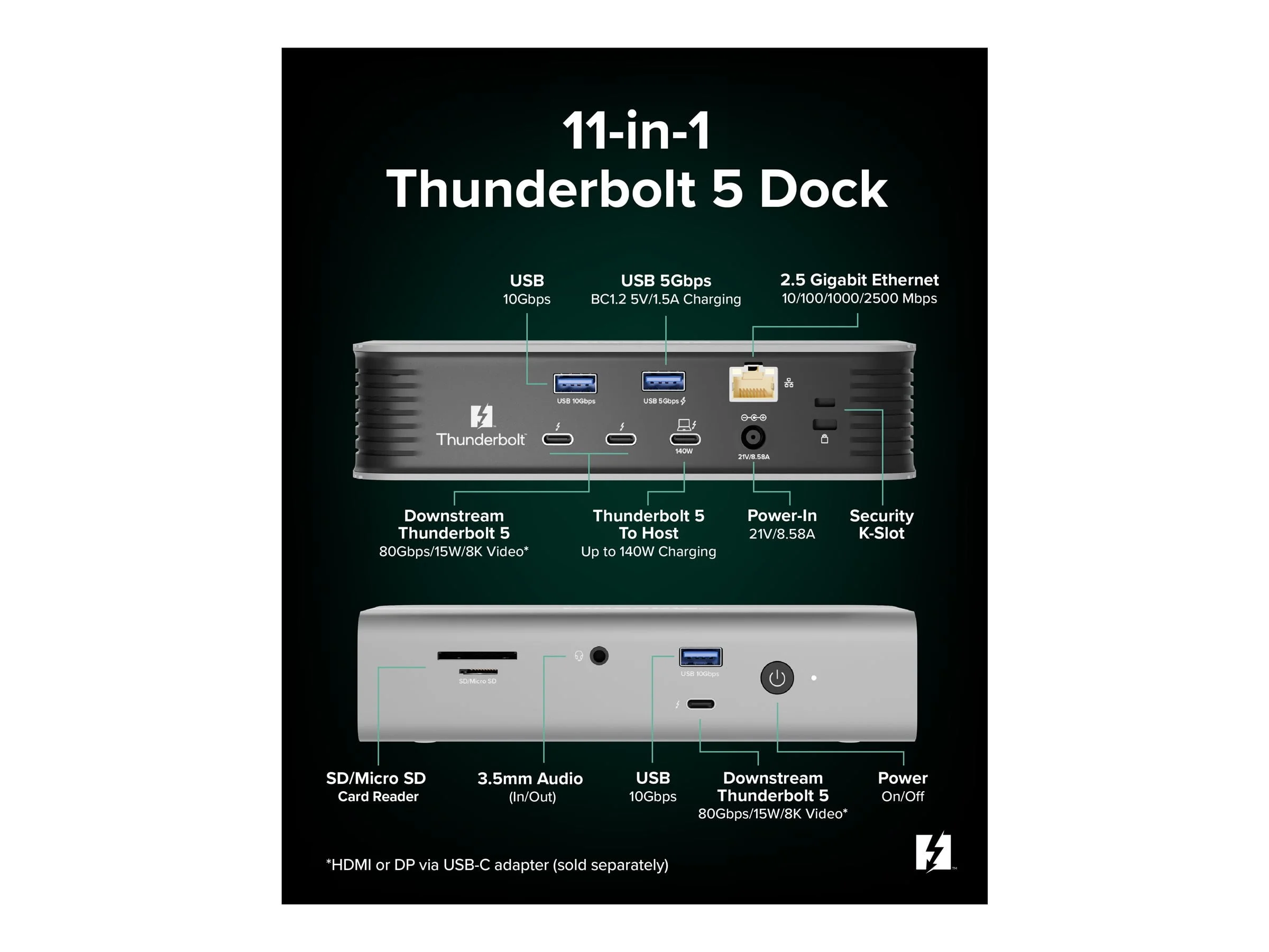 Plugable Technologies-TBTUDT3