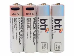 BATTERY TECHNOLOGY-USBCAA2700-BTI