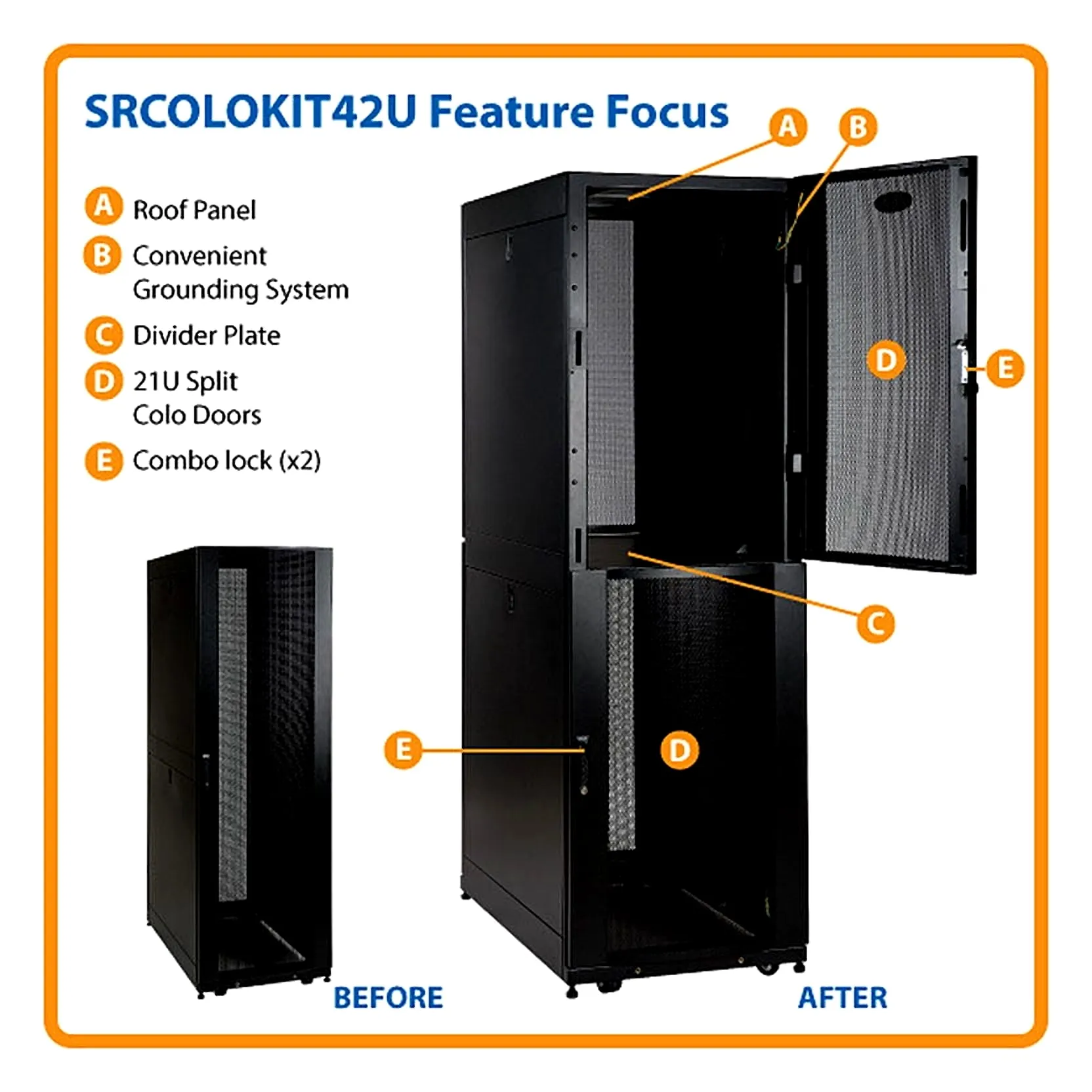 Eaton Tripplite-SRCOLOKIT42U