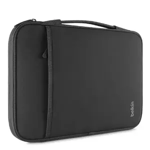 Belkin B2B081-C00 - 11IN LAPTOP/CHROMEBOOK SLEEVES BLACK. INTERNAL CASE DIMENSIONS 12.6IN X 8.0IN X