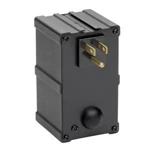 Eaton Corp ULTRABLOK - Isobar 2-Outlet Surge Protector Direct Plug-In 1410 Joules Diagnostic LEDs Black Metal Housing