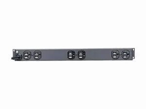 Tripplite RS-1215 - Tripp Lite, Power Strip, 12 Outlet, 120V, 15 FT Cord, 5-15R, 19" 1U rackmount