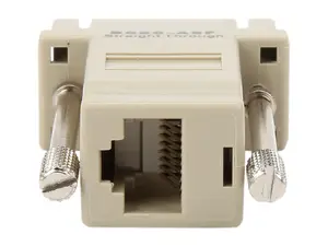 Tripplite B090-A9F - Tripp Lite, Modular Serial Adapter, DB9 Female - RJ45, Straight Wiring