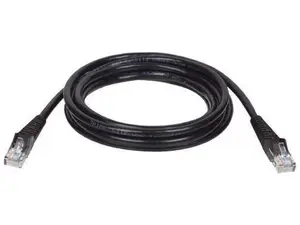 Tripplite N001-030-BK - Tripp Lite, Patch Cable, Snagless Molded, Cat5e, 350MHz, RJ45 M/M, 30FT, Black
