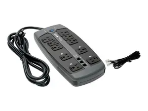 Tripp Lite TLP1008TEL - EATON TRIPP LITE SERIES PROTECT IT 10-OUTLET SURGE PROTECTOR, 8 FT. (2.43 M) COR