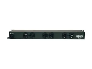Eaton Corp RS-0615-R - 1U Rack-Mount Network Server Power Strip 120V 15A 6-Outlet (Rear-Facing) 15 Ft Cord
