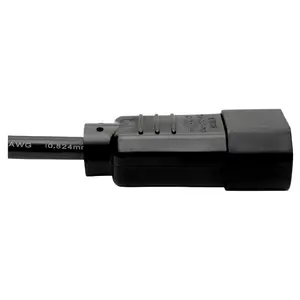 Tripplite P004-004 - Tripp Lite, Power Cord Adapter, 10A, 18AWG, 100V- 250V, IEC-320-C14 to IEC-320-C13, 4FT
