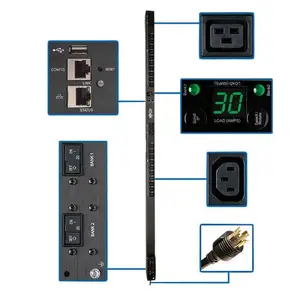 Tripplite PDUMNV30HVLX - Tripp-Lite PDU PDUMNV30HVLX 1.9kW Single-Phase Switched PDU LX Platform 120V