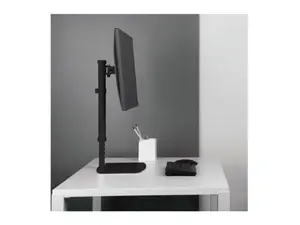 Eaton Tripplite DDV1727S - EATON, SINGLE-DISPLAY MONITOR STAND - HEIGHT ADJUSTABLE, 17" TO 27" MONITORS