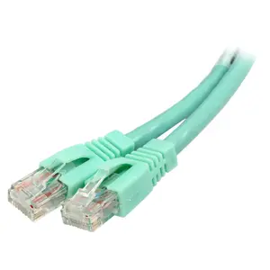 Eaton Tripplite N261-007-AQ - EATON TRIPP LITE SERIES CAT6A 10G SNAGLESS UTP ETHERNET CABLE (RJ45 M/M), AQUA,