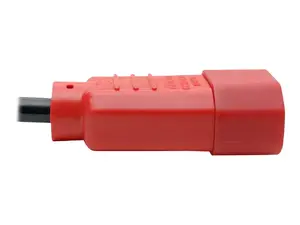 Tripplite P004-004-RD - EATON, PDU POWER CORD, C13 TO C14 - 10A, 250V, 18 AWG, 4 FT. (1.22 M), RED