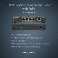 NETGEAR NET-GS305P-300NAS