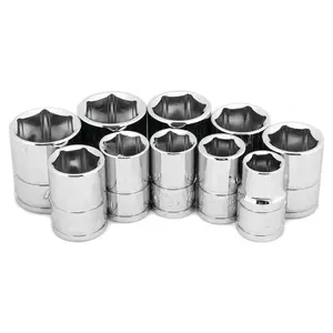 Performancetool W38202 - Performance Tool 3/8 Drive Metric Socket Set (10-Piece Set)